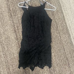 Black Romper by Design Lab